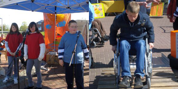 Auf dem Behindertentag 2010 in Cuxhaven
